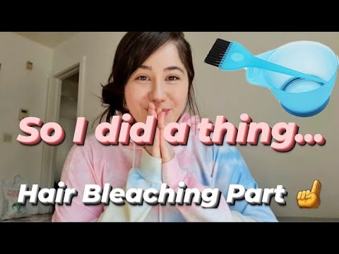 Hair Bleaching & Meals 🌿