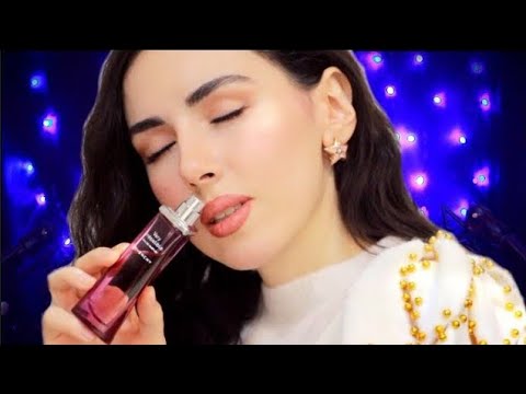 ASMR Perfumes ~ Relaxing Whisper ~ asmr perfume unboxing and fragrance haul