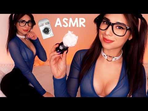 ASMR FOR MEN 💈 Step Sis gives you a Shave, Haircut, & Buzz 💈 (soft spoken)