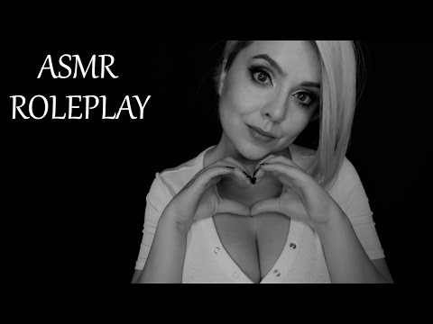ASMR Friend Roleplay 🥰 Hand movements, Kisses and Countdown to Sleep | 4K