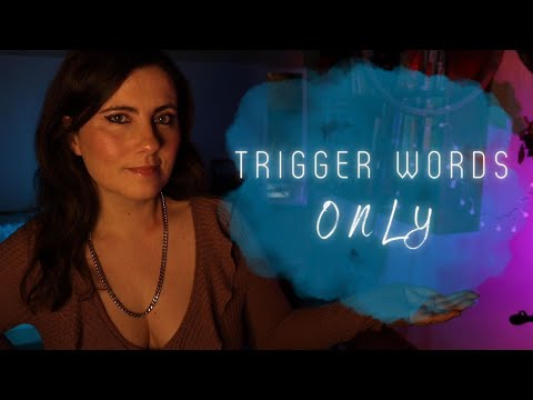 ASMR 💕 Trigger Words Only 💕 Relax & Sleep ^.^