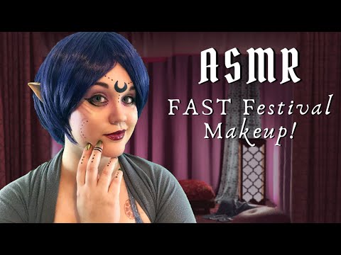ASMR Fantasy | FAST Makeup Roleplay | Fantasy Makeup, Personal Attention