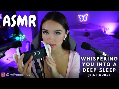 ASMR ♡ Whispering You Into A Deep Sleep - 2.5 Hours (Twitch VOD)