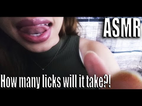 {ASMR} Licking lens | counting | mouth sounds