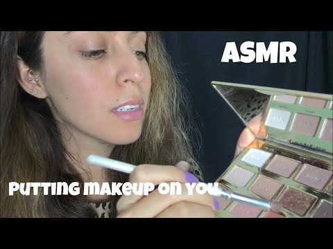 ASMR Role play Putting Makeup On You (Personal Attention)