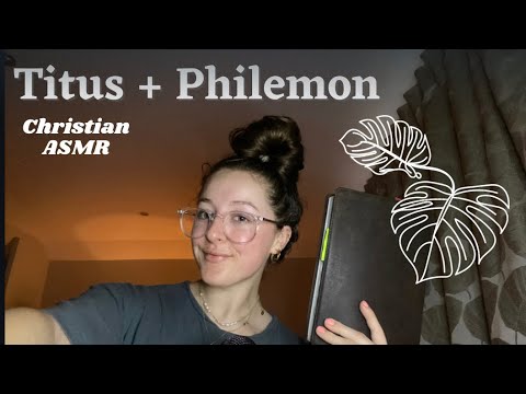 Titus & Philemon Bible Reading | Christian ASMR