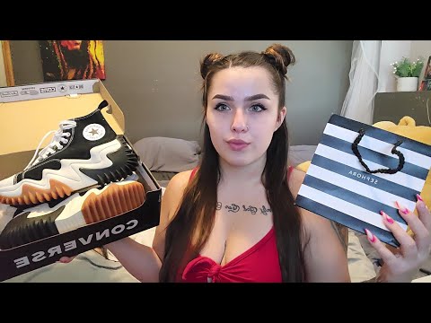 ASMR- What I Got For My Bday! Lots Of Tapping!!!