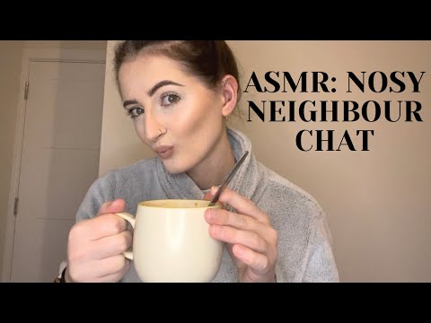 ASMR: NOSY NEIGHBOUR CHAT | gossip | whispers