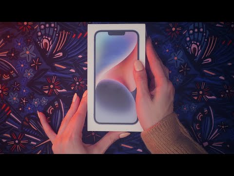 ASMR 📱 Whispered iPhone 14 Unboxing