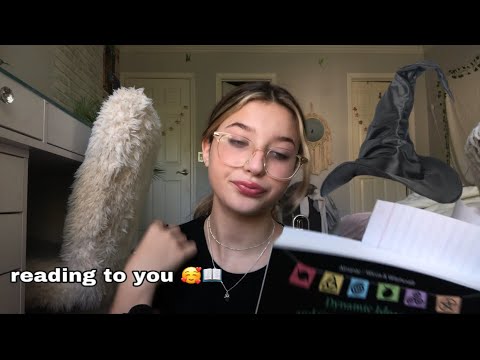 ASMR// Reading You a Book About Witchcraft!