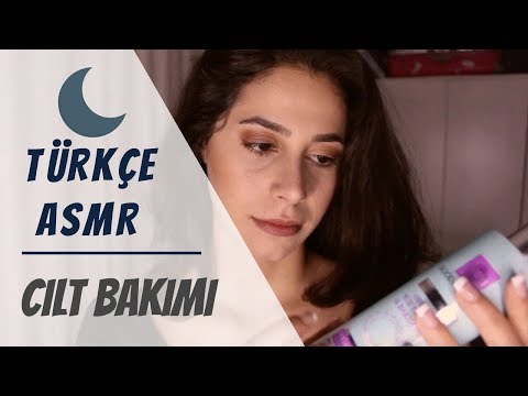 ASMR TURKISH / Skin Care & Facial Massage / CİLT BAKIMI