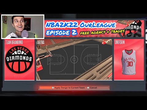 NBA2K22 OurLeague Series pt. 2 ( ASMR ) Free Agency and Trades