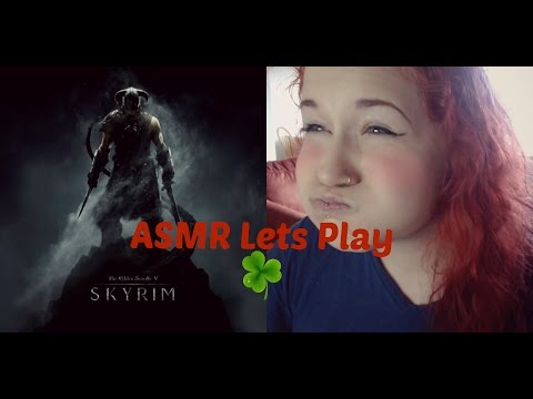 ASMR Lets Play ***Skyrim*** Episode 7 (Candy Sucking Sounds)