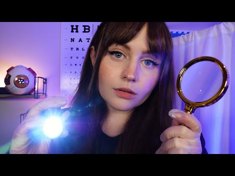 There's Something Stuck In Your Eye! | In Depth ASMR Eye Exam