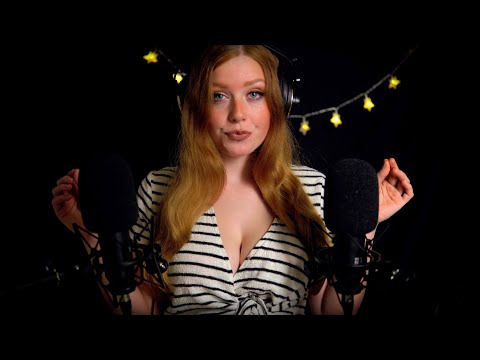 ASMR | Ear to Ear Mic Scratching & Deep Breaths for Amazing Tingles
