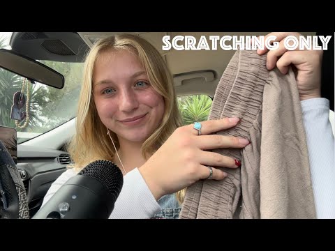 ASMR: Scratching ONLY (no tapping)🙈