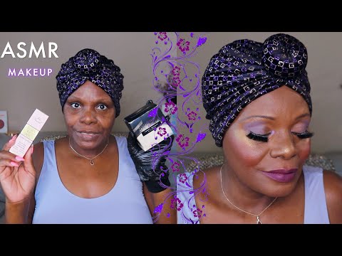 TRYING TOO FACED BORN THIS WAY CONCEALER & FENTY RETOUCH SETTING POWDER ASMR MAKEUP TUTORIAL