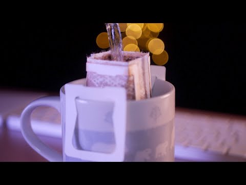 [ASMR]コーヒーを入れる音を作ってみた - The Sounds of Coffee (No Talking)