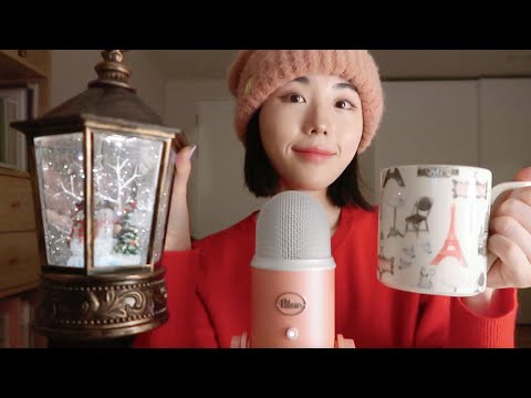 ASMR Christmas eve with you ❤️ Roleplay | Personal Attention , Comforting you , Tapping sounds