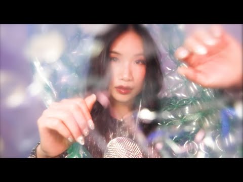 ASMR Crinkles For Your Tingles | Bubble Wrap On Mic | Crinkle Sounds Plastic | Sleep Triggers
