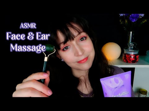 ⭐ASMR Relaxing Face & Ear Massage (Personal Attention, Layered Sounds, Soft Spoken)