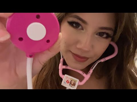 doctor roleplay with kid toy set (asmr)