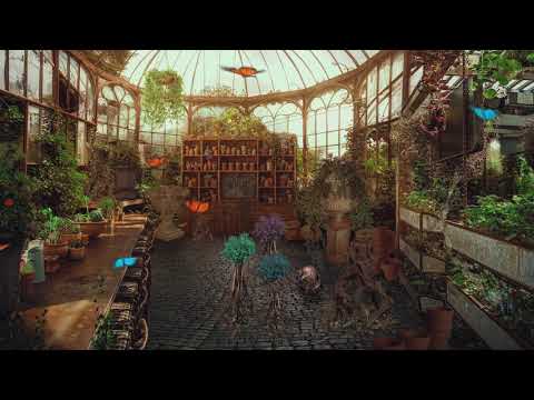 Herbology Classroom Greenhouse [ASMR] Harry Potter Ambience ⚡Relaxing nature sounds