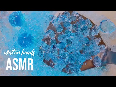 ASMR 🎧 ONLY Crushing water beads sounds | Visual Triggers for Relieving Stress (No Talking)