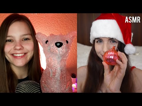 ASMR Christmas Trigger Combinations & Christmas Story Reading 🎄⛄ Collab with @Maria the ASMRtist