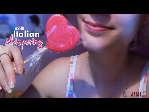 ASMR (italian♥) Intense Whispering and some relaxing sounds