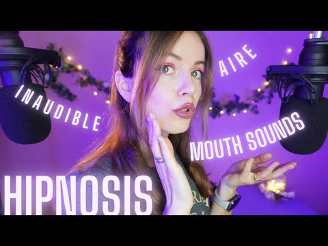 ASMR Hipnosis: MOUTH SOUNDS + ECO + AIRE + INAUDIBLE