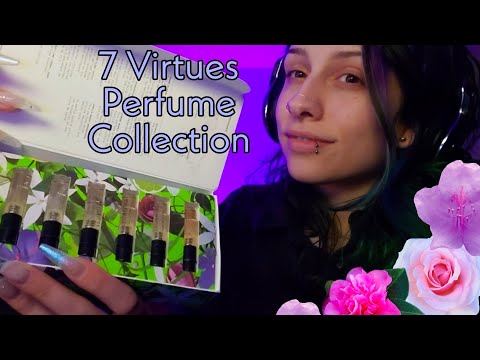 Explore The 7 Virtues Perfume Collection with Me | ASMR