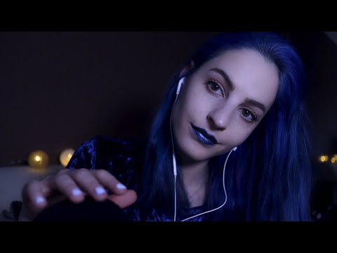 ASMR| Fast Tapping On Mic+Scratching+Shoop trigger word w hand movements+Tongue clicking💙💙💙