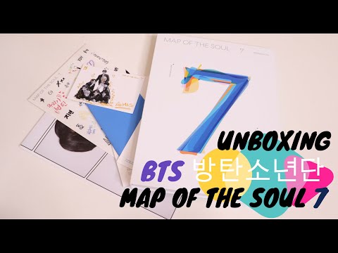 ASMR EDITION: UNBOXING BTS (방탄소년단)  MAP OF THE SOUL 7 - VER 4 (ESPAÑOL)