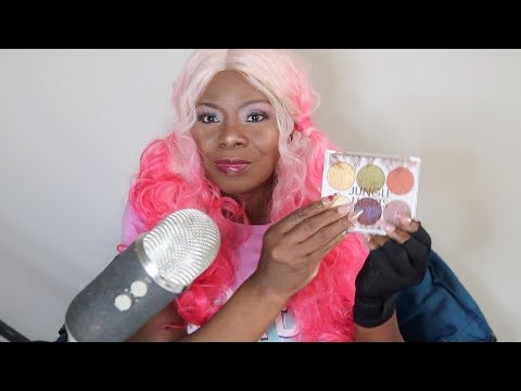WHO WOULD OF THOUGHT DOLLAR TREE EYESHADOW WAS AMAZING ASMR MAKEUP SWATCH