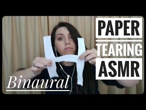 A to Z Paper Tearing ASMR