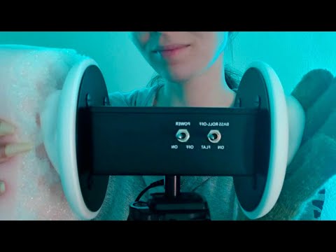 3Dio | Intense Ear Cleaning, Tapping, Sponge, Massage | 200% Ear Attention ASMR