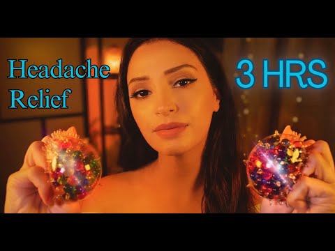 ASMR for Headaches | 3 HOURS of Head Treatments for Pain