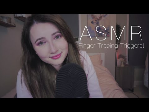 ASMR ✨ Up-Close Finger Tracing ~ Drawing On Your Face!