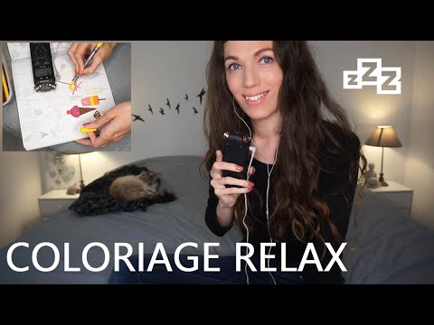 ASMR coloriage relax 📖🖍️😴