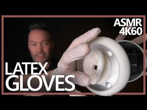 FAST ASMR Latex Gloves Hand Movements 👏 (4K60)