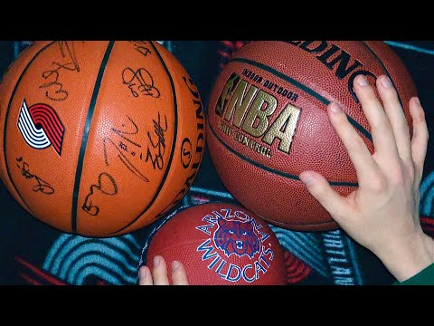 Only Relaxing Basketball Tapping Sounds 🏀 ( ASMR )