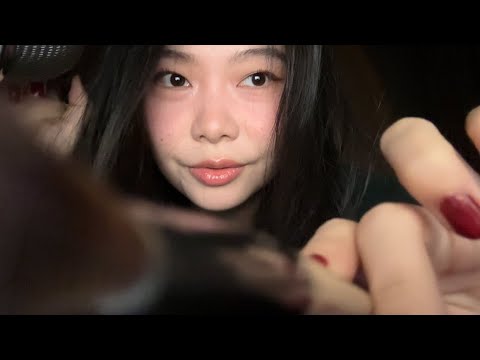ASMR Doing your makeup for New Year's Eve🤍