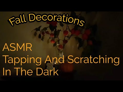 ASMR Tapping And Scratching In The Dark(No Talking)Lo-fi