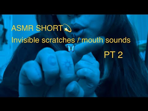 Invisible scratching + night time mouth sounds pt 2🤍