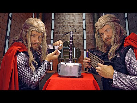 Relaxing Mjölnir To Sleep [ASMR] (Thor Roleplay)