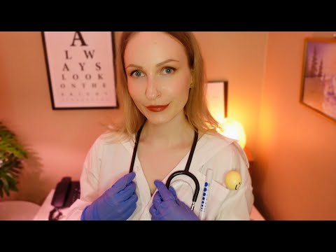 ASMR | Doctor's Visit Roleplay 📋💊 (Gloves, Personal Attention, Soft spoken, Fabric sounds)💕
