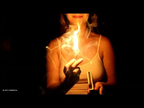ASMR - Matches, Candles and Fire!