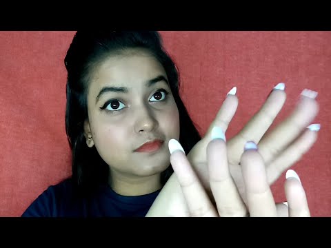 ASMR Hand Movements with Repeating Trigger Words