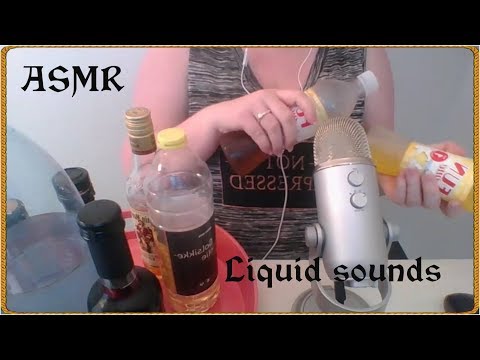 ASMR 7 various liquid sounds - no talking